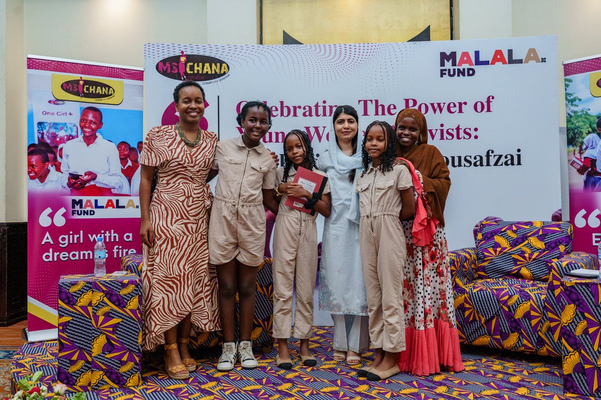 Malala Fund tweet media