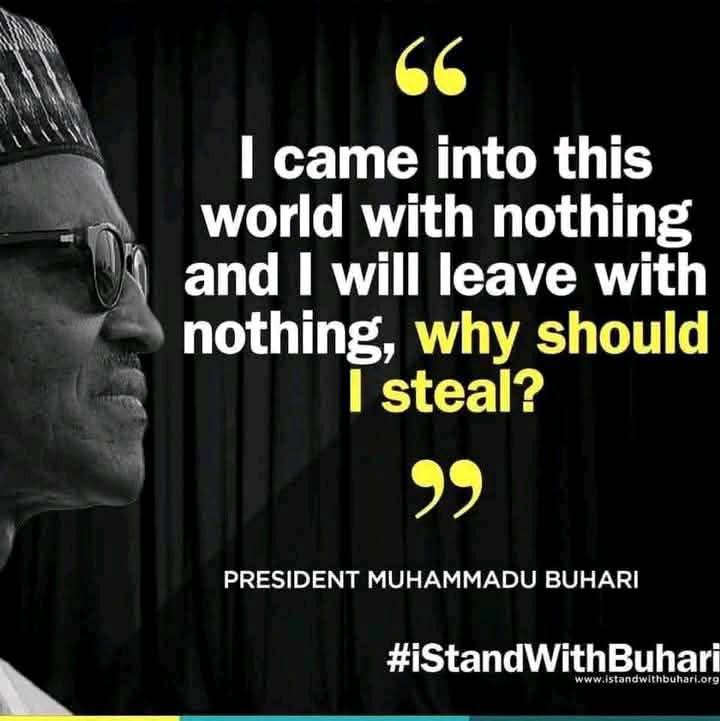 May almighty Allah forgive his shortcomings and grant baba Buhari jannahtul firdausi, Ameen.