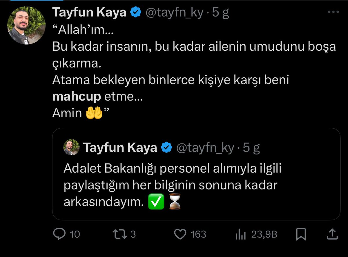 Teşekkür ederim Allah’ım… Her şey için.🤲