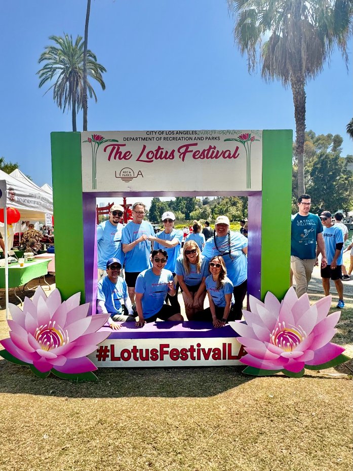 #DYK the annual #LotusFestival at #EchoPark celebrates the people &amp; culture of the Republic of Korea? Guests experienced a wide range of activities, performances, and cultural showcases that highlight the rich diversity of the community.

LASAN was thrilled to be there all