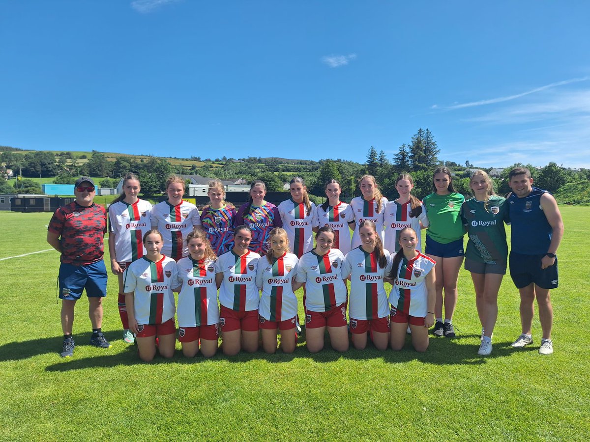Our WU19s were defeated by Finn Harps FC last weekend in a sunny Corry Park. 

Player of the match - Aisling Farragher ⭐️