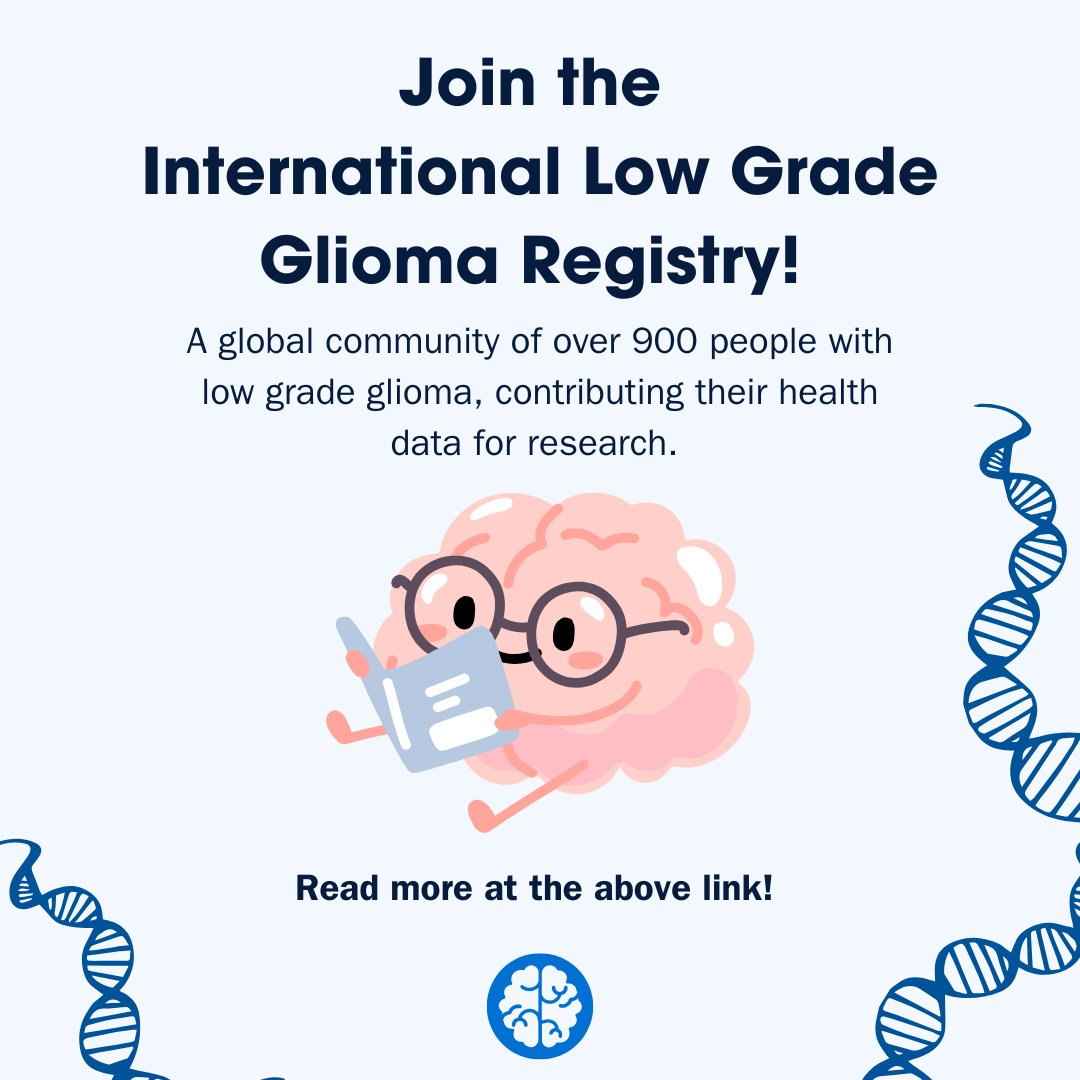 a_e_heffernan's tweet image. We’re stronger together! Help us advance glioma research by joining our community of over 900 people with LGG today.
Learn more about us and see if you are eligible: gliomaregistry.org/eligibilityb