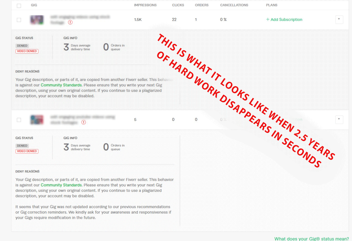 Rameez577's tweet photo. 4/5
@fiverr @FiverrSupport 
This platform is my only source of income.
It’s not just about gigs.
This is about my family’s survival — and years of honest effort.
I’ve never violated any rule intentionally.
Why wasn’t I given a chance to fix?
(Ticket ID: #13612555) https://t.co/Aufv5AxuU3
