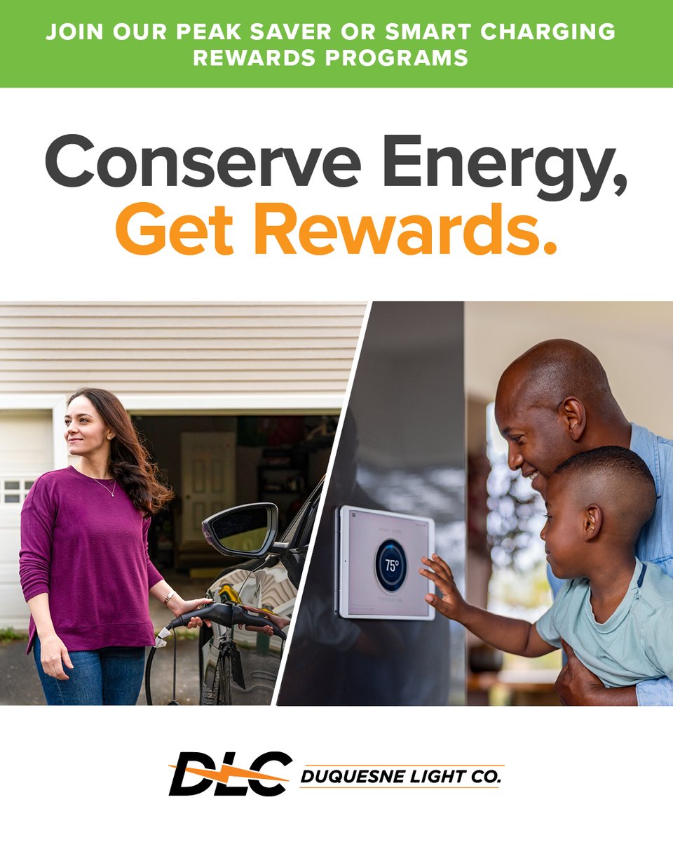 DuquesneLight's tweet image. Conserve energy through new rewards programs and expanded time-of-use rate options that reward you for shifting your energy use to off-peak hours.
Small changes in when you use electricity can lead to big savings.
Learn more: bit.ly/44MxGr8.