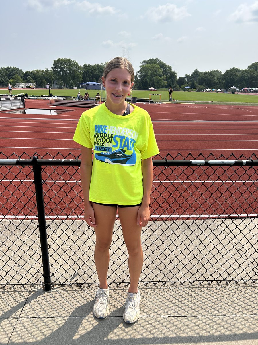 USATF Jr. Olympic National Qualifiers.  Leighton Stanford (2nd picture) and Maddie Olswing (3rd Picture) multi-event qualifiers