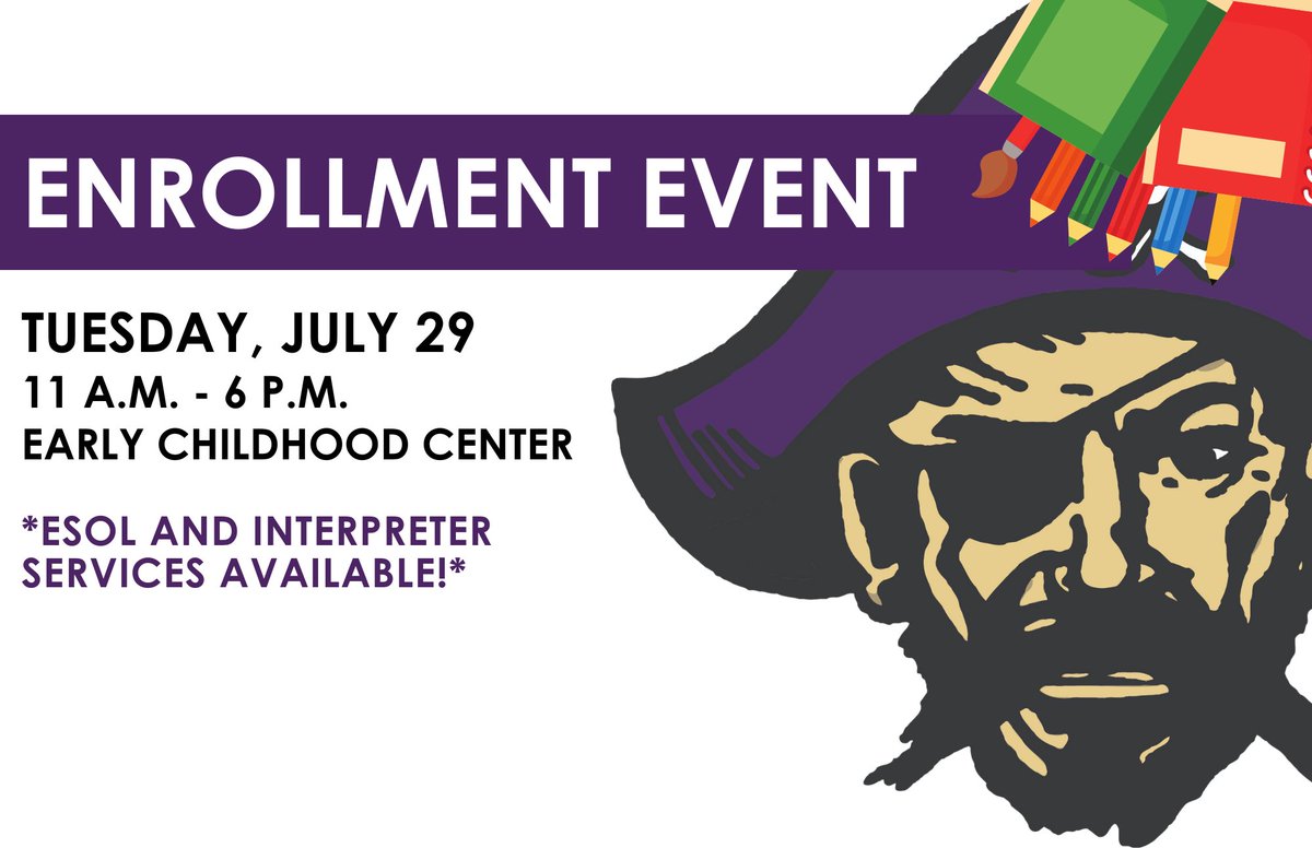 Back-to-School Reminders
Free &amp; Reduced Lunch Applications now open in Skyward
Bus riders: Complete enrollment by July 15
Student fees must be paid to receive class lists/schedules
Help with enrollment? Join us on 7-29 at Early Childhood Center! 
Visit: tinyurl.com/piperenroll