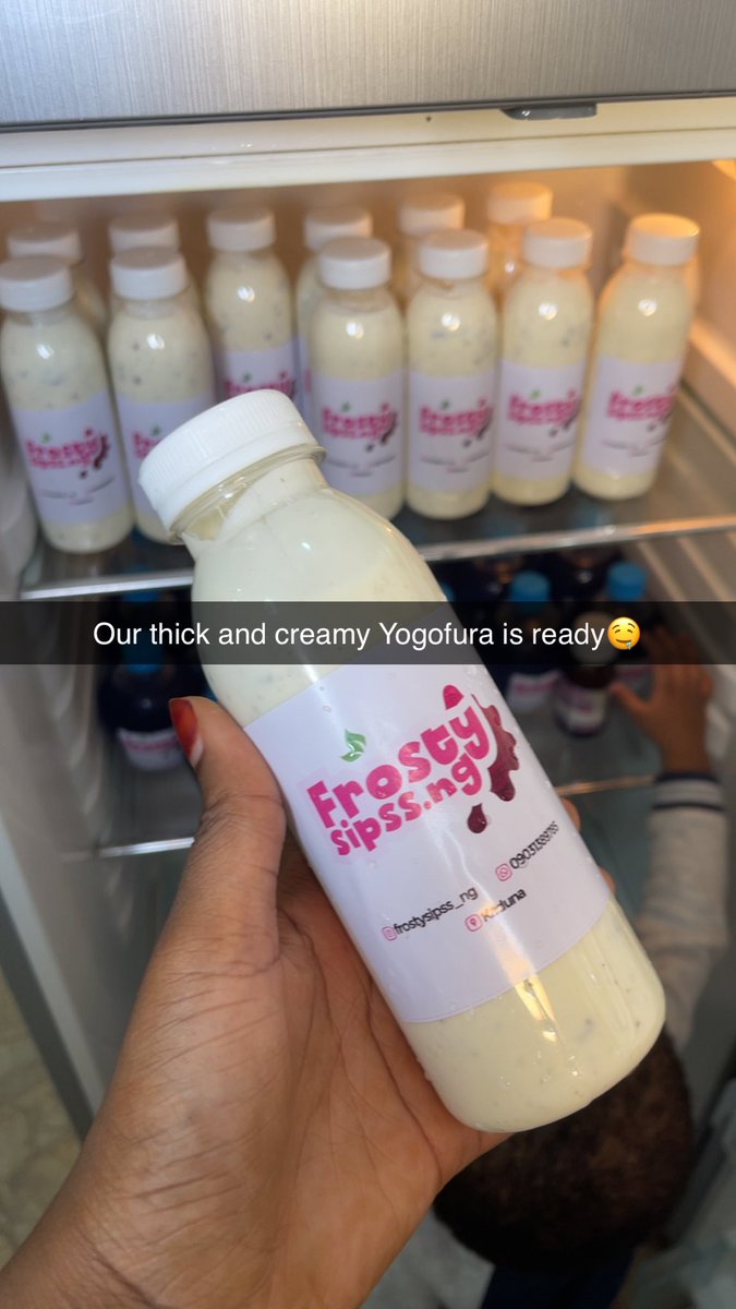 khadijah__Aliyu's tweet photo. Assalamu Alaykum everyone. Introducing Frostysipss_ng, your new plug for refreshing mocktails, creamy yoghurt, yogofura &amp; natural drinks! 🍹🧊✨
Delicious, Chilled &amp; Made with love.
Follow us for sips worth craving🤤 We’re just a dm away!🥳 https://t.co/aZgUZQKn2O