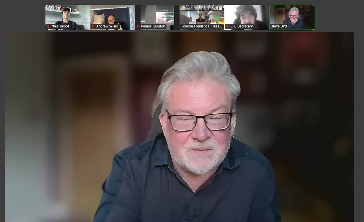 NUJ_LFB's tweet image. LFB at work✨- discussing the Union's work for freelancers on journo safety, stagnant pay rates, AI licensing, press freedom and more. Plus, feedback from #NUJDM25 - the NUJ is taking part in working groups to build our collective voice. Thanks to all our speakers. 🧵1/8 ↓
