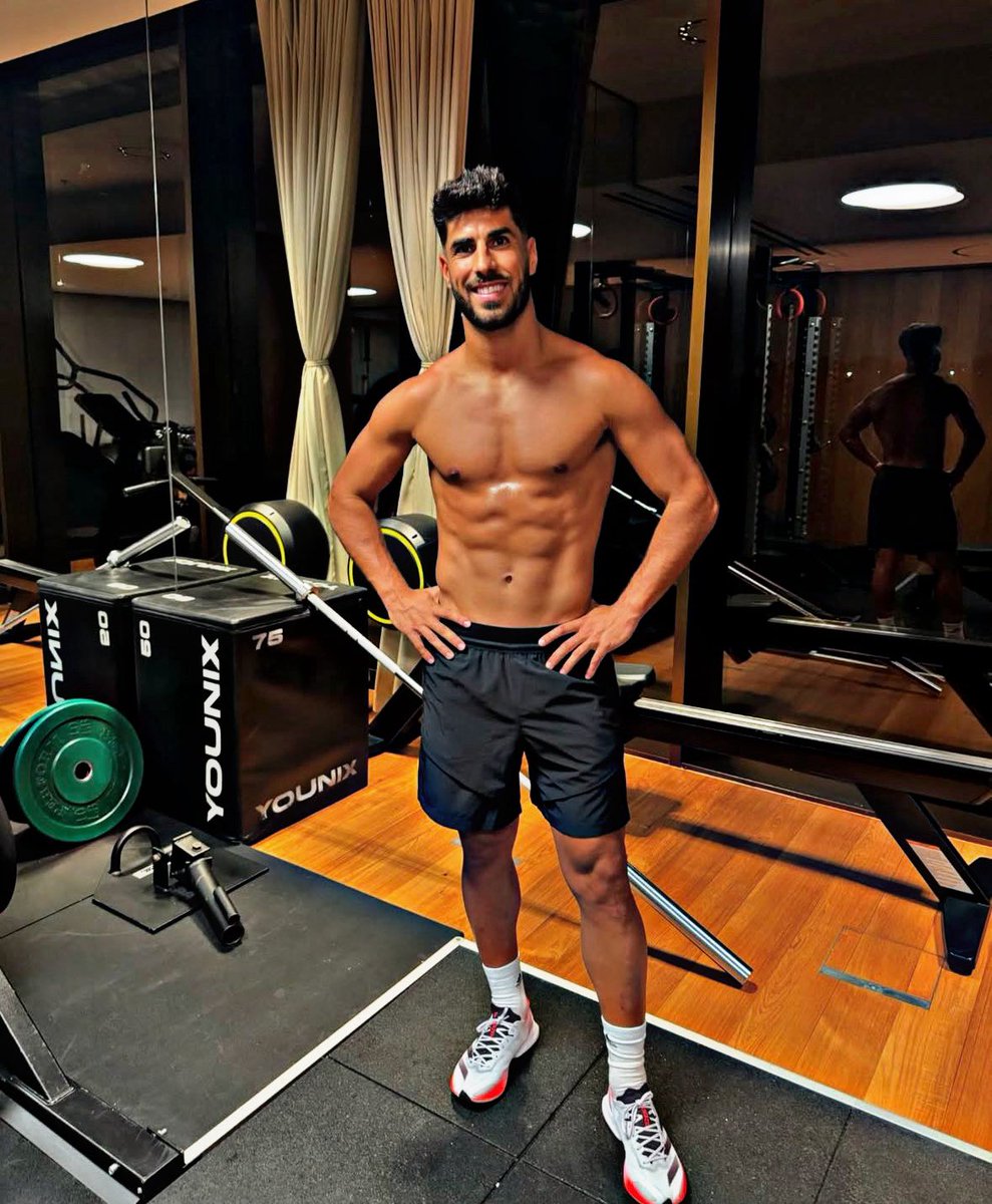 Marco Asensio’nun güncel fizik durumu.🥶