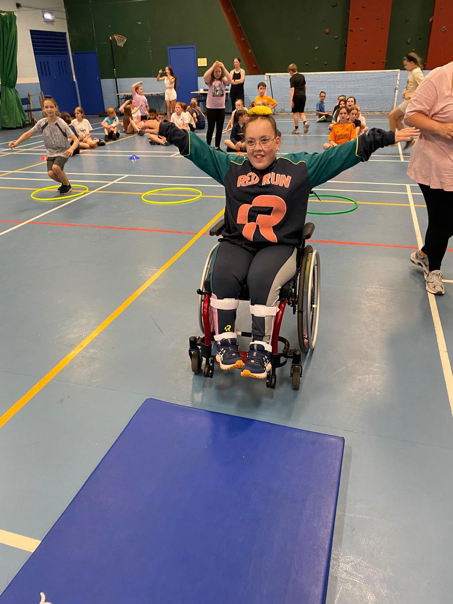 KirkbyTrips's tweet photo. After Tea, we went down to the sports hall for a School Sports Day. As always it was very competitive and everybody strived to come first. Children were required to balance, run, throw and even catch. A lot of energy was burnt off by all and even Mr Mawson took part. https://t.co/dpB0HmFzrl