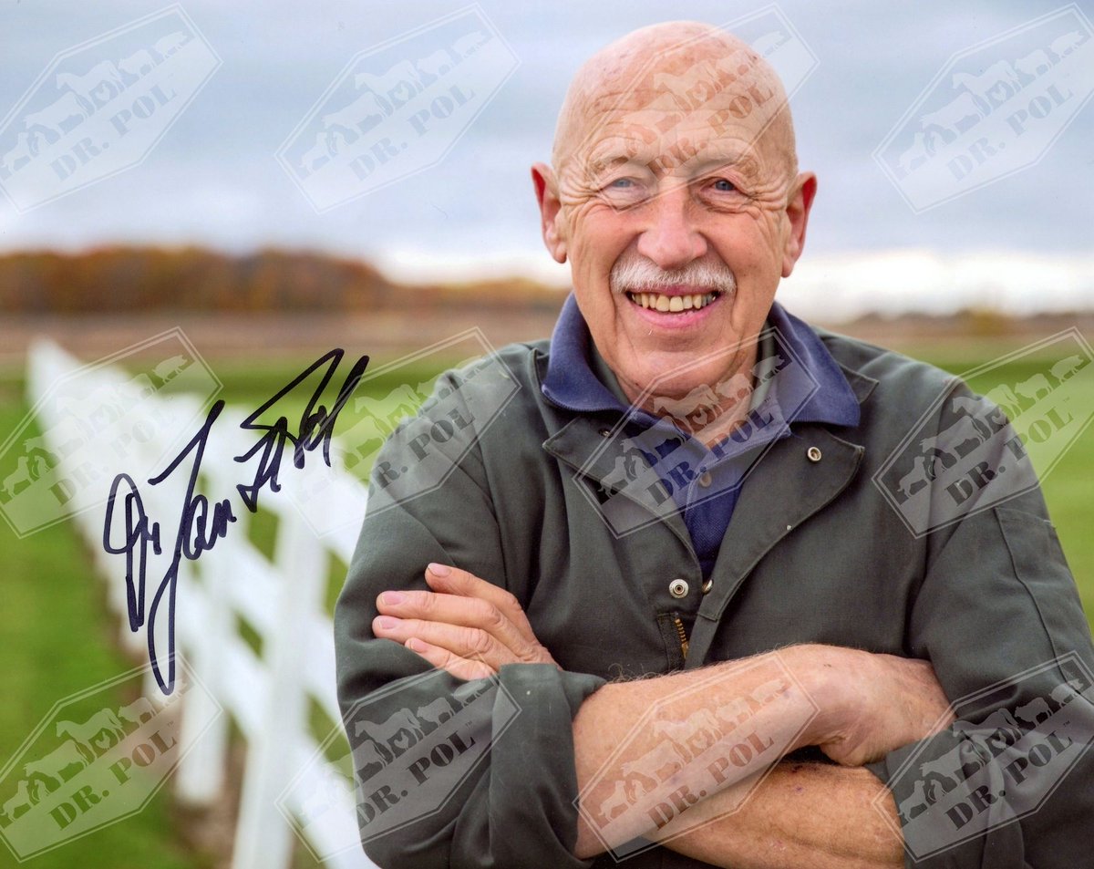 Back by popular demand: Official Dr. Pol 8x10 autographed photos! 🎉 Featuring 3 classic shots of Doc. Grab yours today: bit.ly/3GCtlPy