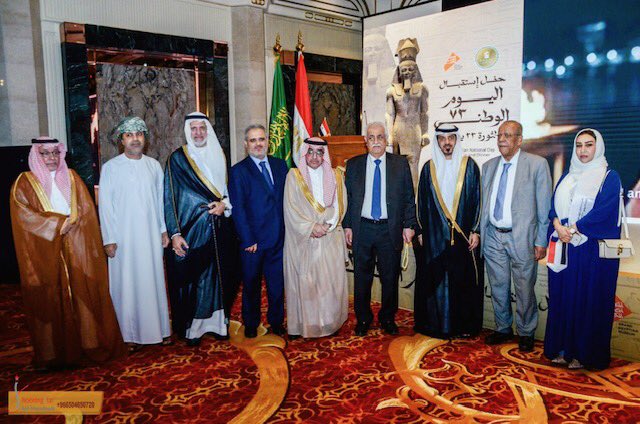 uaeconsulatejed's tweet photo. حضر سعادة ناصر هويدن الكتبي القنصل العام لدولة الإمارات في جدة حفل الاستقبال الذي أقامه القنصل العام لجمهورية مصر العربية الشقيقة في جدة، وذلك بمناسبة مرور 73 عاماً على ثورة يوليو 1952 https://t.co/gTF6q7QoiZ