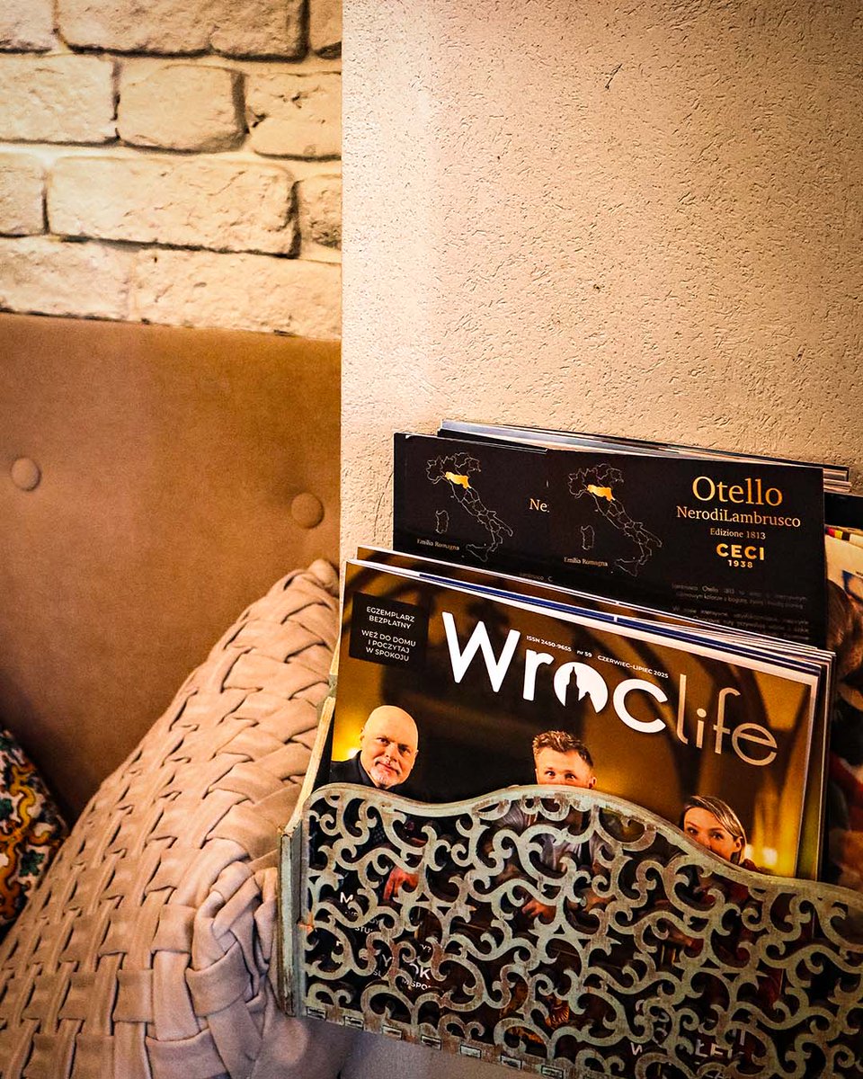 Nowy Wroclife już w Pumo di Puglia na 🇮🇹 Solnym 15. Odbierz darmowy magazyn, spróbuj włoskich smaków i dobrego wina.
#wroclaw #magazyn #wloskakuchnia
[wroclife.pl/artykul/6835/m…]