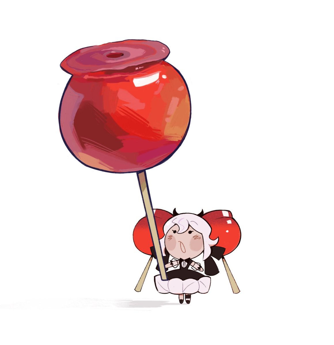 Freessso's tweet photo. I had a candle apple today. It was very nice 
#crk https://t.co/uaHMNAUsfW