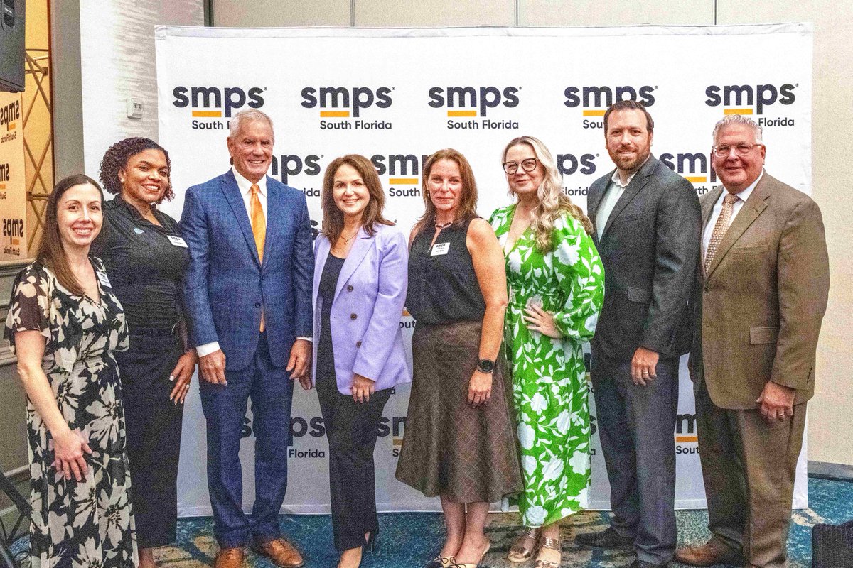 SuffolkBuilds's tweet image. Suffolk was proud to sponsor an @smpsflorida panel on driving value in the healthcare built environment. VP Mark Fulco moderated & was joined by experts from @JacksonHealth @ClevelandClinic @healthcaredist to discuss trends in the design and construction of healthcare facilities