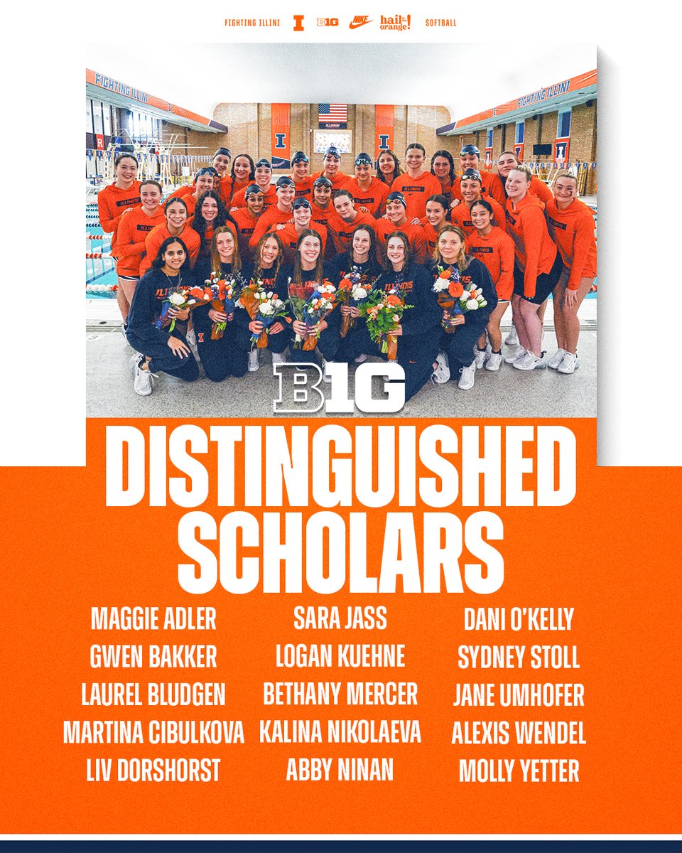 Congrats to our 1️⃣5️⃣ Big Ten Distinguised Scholars!