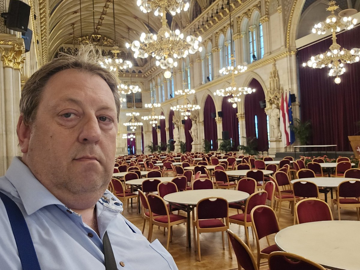 AfDLindemann's tweet image. Besuch im Rathaus #Wien bei der @FPOE_TV