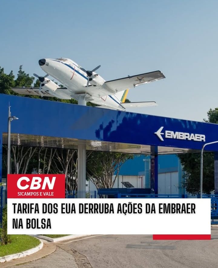 Alguém viu algum pronunciamento de Anderson Farias sobre o impacto da taxação de Trump em SJC? O Prefeito não deveria estar preocupado com os empregos na cidade? Ou vai ficar calado por que apoia a medida defendida pelo presidente dos EUA e por seus aliados bolsonaristas?