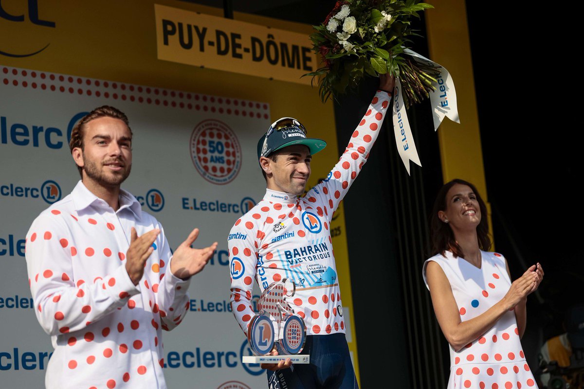 BHRVictorious's tweet image. 🇫🇷 #TDF2025 | ST 10 REPORT 

🗣️ @lennymrtz1 “The ‘maillot à pois’ is incredible. It’s something I have dreamed of since I was young. I tried for the stage but the guys ahead were just too strong.” @LeTour 

#RideAsOne #BastilleDay 

🔗 bit.ly/4kGKANF

📸 @SprintCycling
