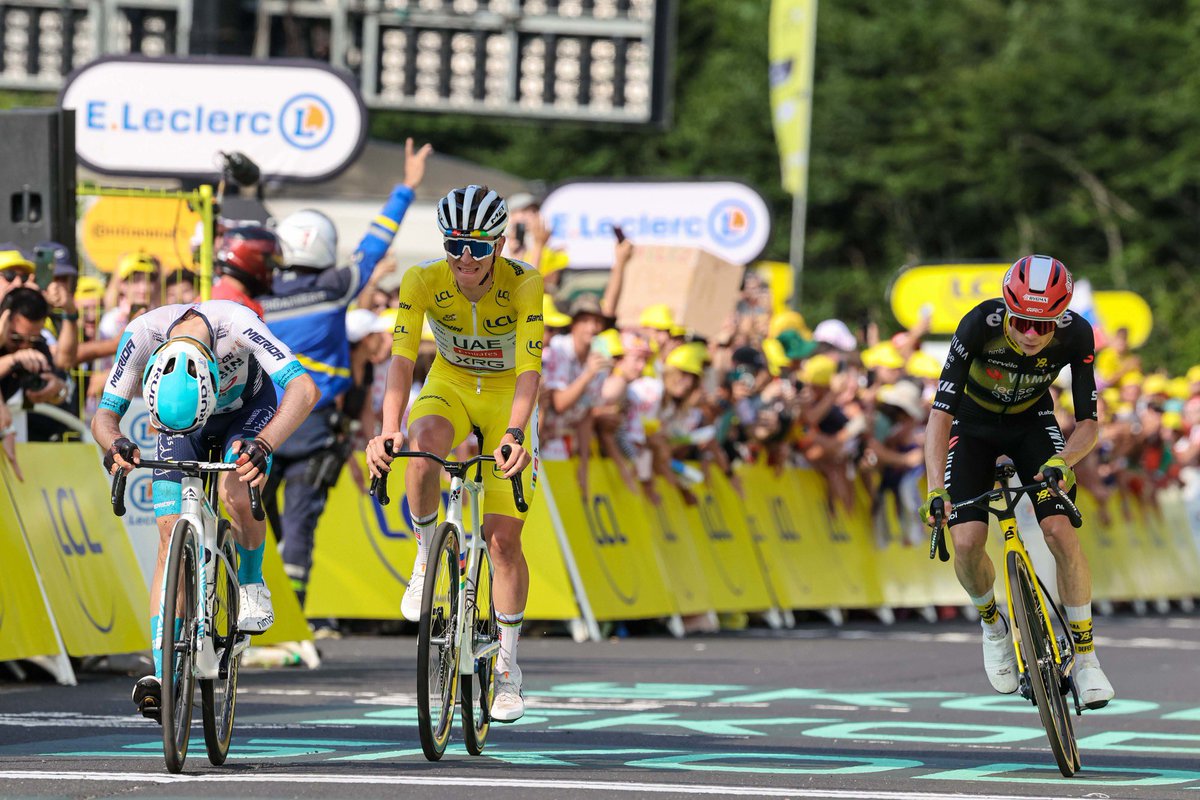 BHRVictorious's tweet image. 🇫🇷 #TDF2025 | ST 10 REPORT 

🗣️ @lennymrtz1 “The ‘maillot à pois’ is incredible. It’s something I have dreamed of since I was young. I tried for the stage but the guys ahead were just too strong.” @LeTour 

#RideAsOne #BastilleDay 

🔗 bit.ly/4kGKANF

📸 @SprintCycling