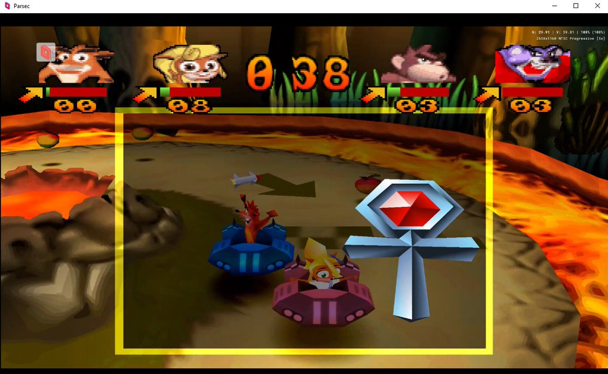 Phoenix0740's tweet image. GGs Crash Bash. 🏆
Thanks a lot to my pal Ugoo for providing the game through Parsec. It was fun. 🤭