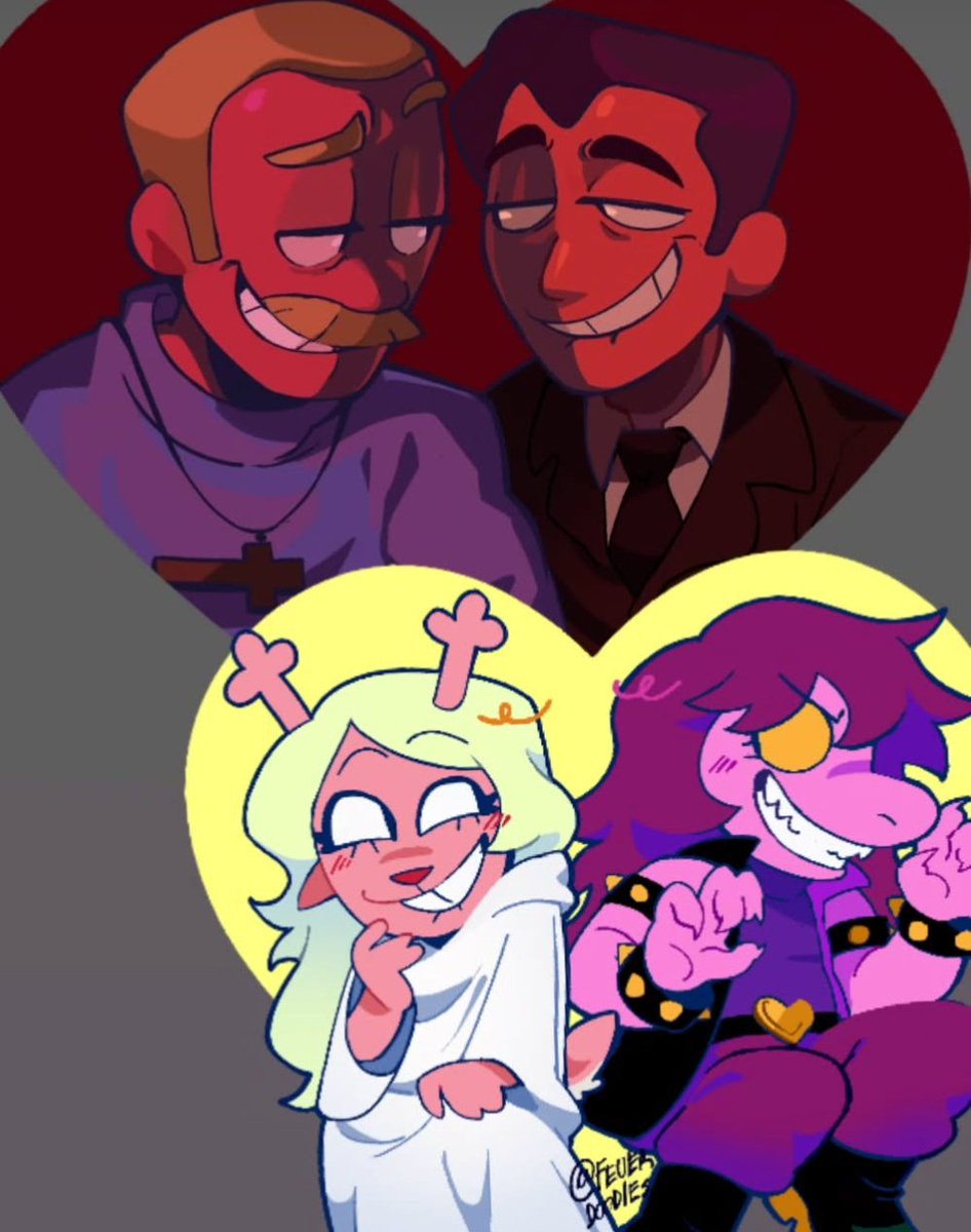 Seeing these two next to eachother is insane, doble date in hell