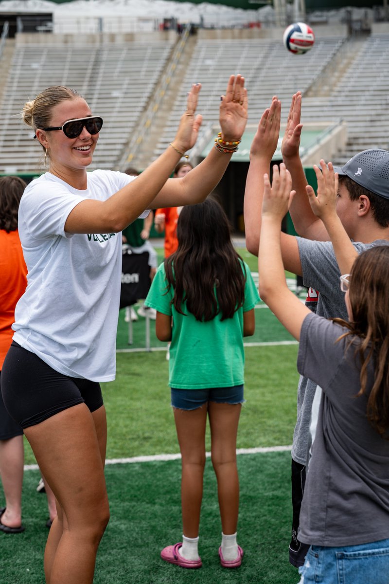 CSUVolleyball's tweet image. We had a blast at the Boys & Girls Club Field Day today, teaching lots of young Rams about volleyball! 🤝🏐
#Relentless x #PointRams