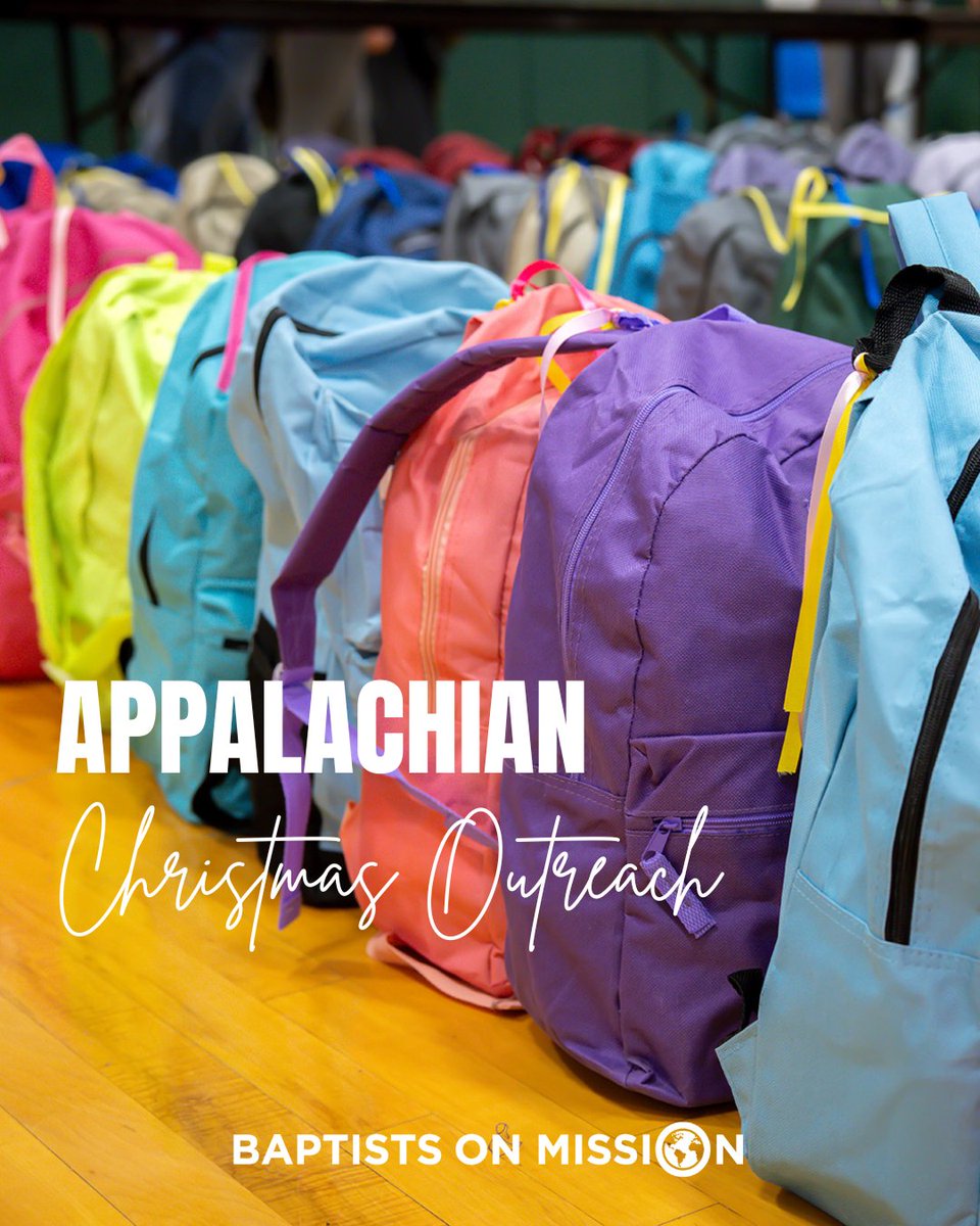 nc_missions's tweet image. Backpacks are being prepared to be delivered to children across the Appalachian region. Each bag is filled with school supplies, food, clothes and a Bible. To find out how you can be a part of this wonderful ministry, visit baptistsonmission.org/Appalachian-Ch…