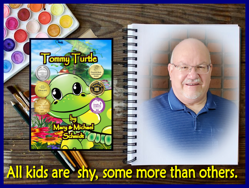 AuthorMichael57's tweet photo. @Poetryman551 Thanks! $2.99 "Tommy Turtle learns #confidence, and his #selfesteem increases, giving him success over shyness. All kids are shy! Friendly kids!" https://t.co/FiHMyU4dGW #kidlit #PictureBooks #inclusion @MaryLSchmidt #TommyTurtle #bookboost #BooksWorthReading https://t.co/mI8YUvAolA