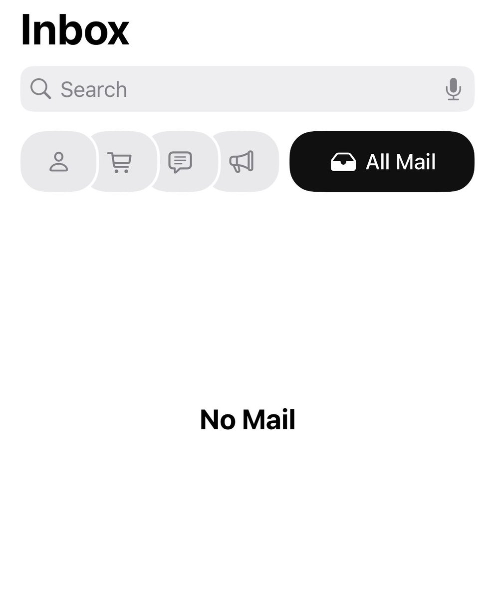 Behold: an empty inbox! 

Just in time for my next trip.