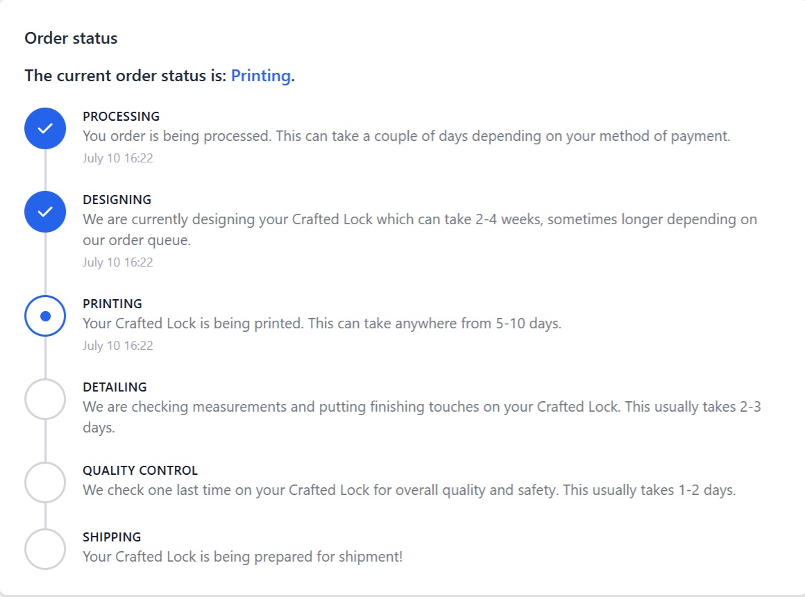 Crafted Locks tweet media