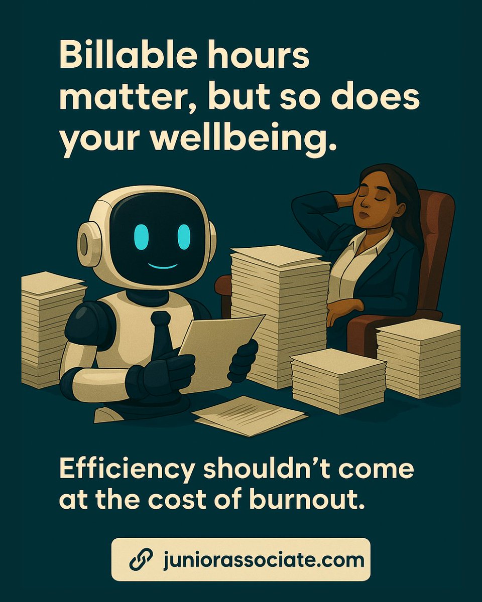Finish earlier. Bill smarter.
Junior Associate AI helps law firms reduce burnout and boost performance.
#LegalAI #Efficiency #LawTech