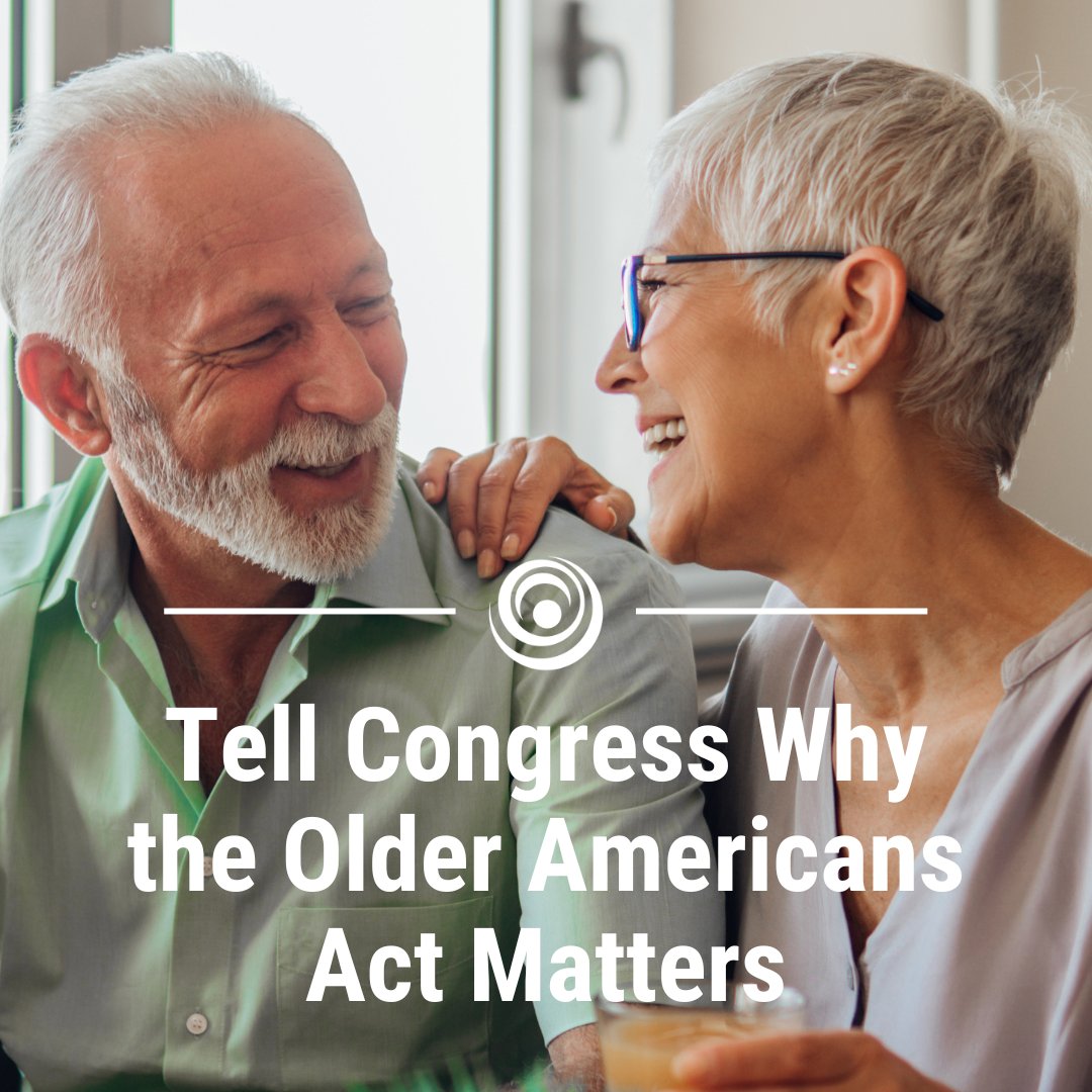 The Older Americans Act turns 60 today! It fuels vital aging services like meals, care, and elder protections—but it's under threat. Urge Congress to protect it now: act.ncoa.org/a/oaa?contactd…

#OlderAmericansAct  #ProtectOurSeniors #SeniorAdvocacy