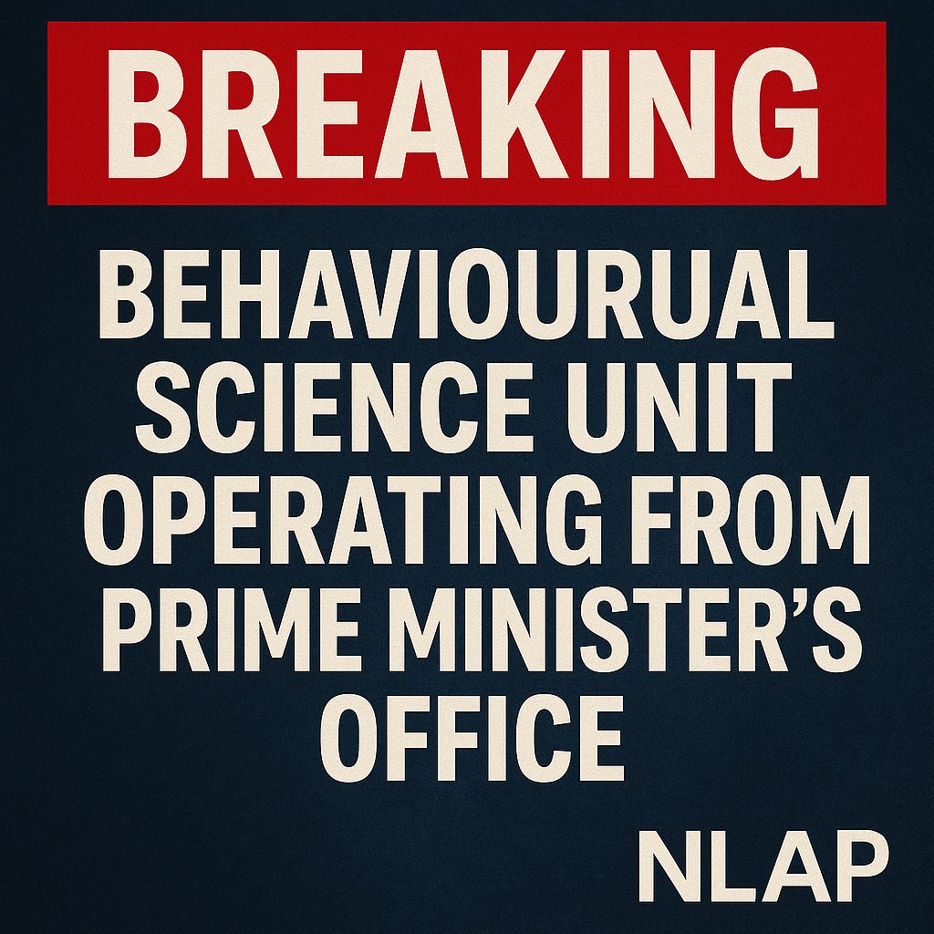 DanaMetcalfe5's tweet image. 🚨 BREAKING: BEHAVIOURAL SCIENCE UNIT OPERATING FROM PRIME MINISTER’S OFFICE
Most Canadians have never heard of it — but Impact Canada, operating under the Privy Council Office, has been quietly using behavioural science to shape public policy and influence how Canadians think…