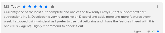 excited to become the best NES + Agent in JetBrains 🎉