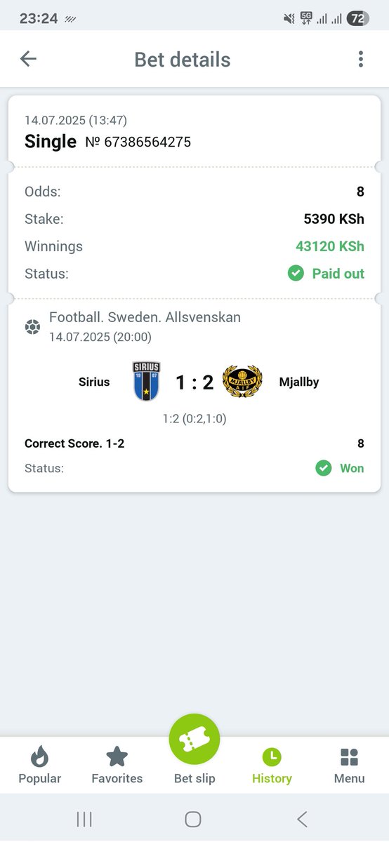BOOOOOOOOM 🥳🥳🥳🔥🔥🔥
FIXED CORRECT SCORE WON✅️
CONGRATULATIONS TO ALL WHO PLACED 🥳
DON'T MISS NEXT CORRECT SCORE, I'LL BE SHARING VIA WINWIN 
REGISTER 👉topgamewinwin.org/Q55fmd
PROMOCODE 👉 WAN254 

APP LINK 👉topgamewinwin.org/Z5jWFz
