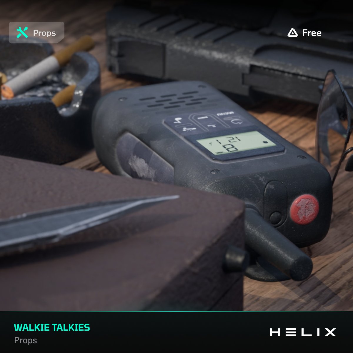 📡 Walkie-Talkie Prop Collection

A compact but versatile pack of high-detail communication devices — ideal for tactical RP, security setups, or immersive prop dressing across military, police, or survival-style games.

📦 Licensed to HELIX by Pack Dev
🔓 Free for all HELIX