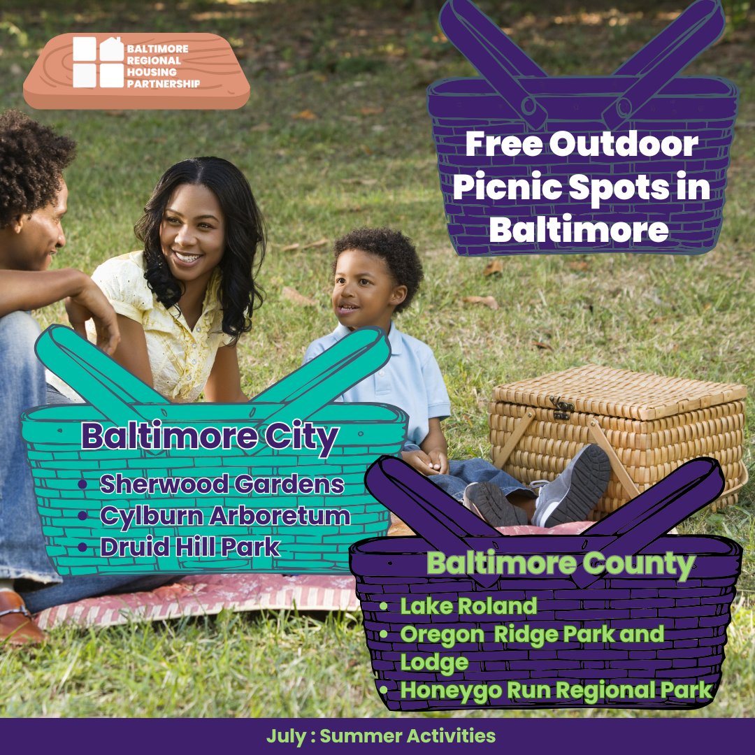 This summer, unwind in nature and enjoy a relaxing meal in Baltimore’s most scenic spots.