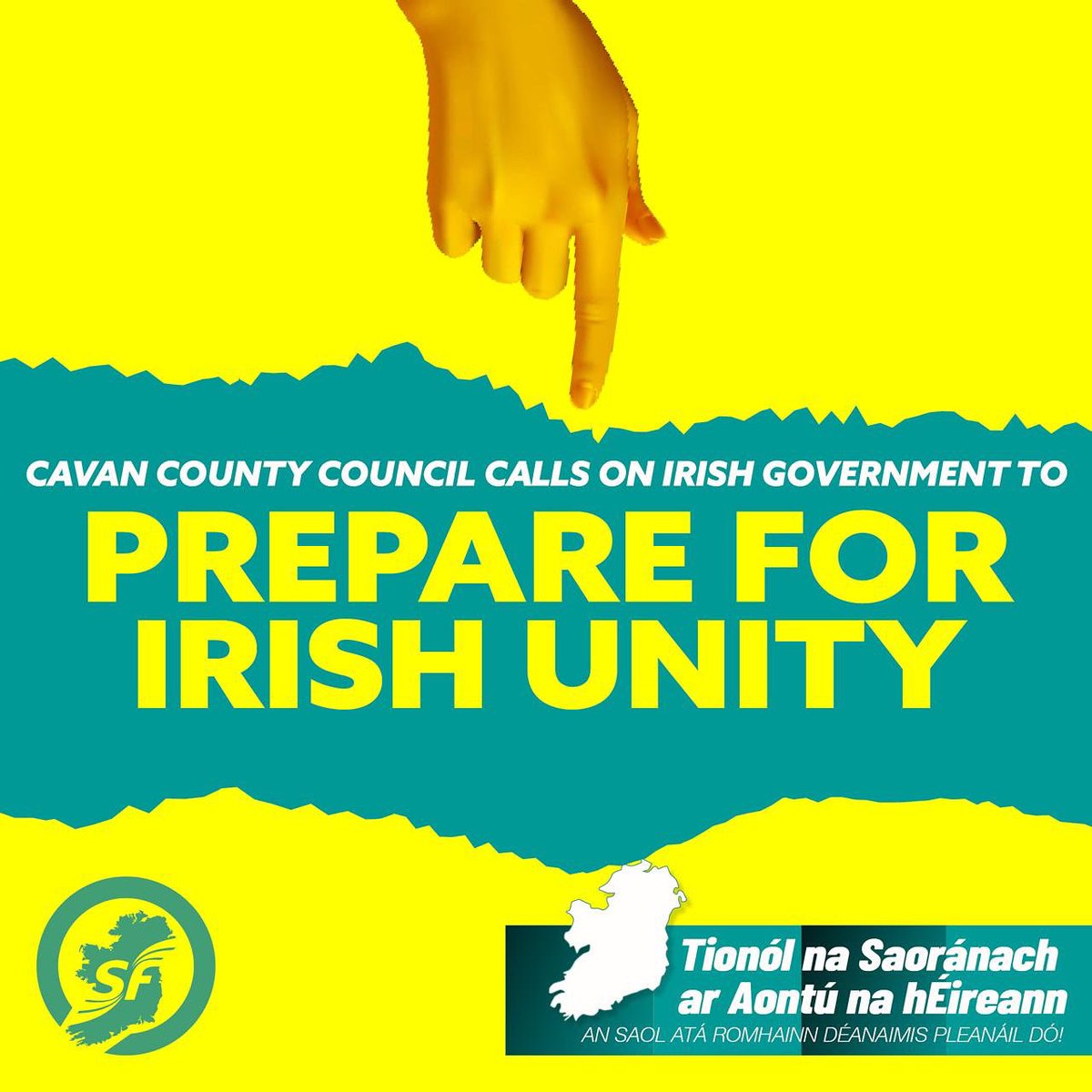 CavanSinnFein's tweet image. 🗳️✅ Cavan County Council calls on Irish Government to begin planning for a United Ireland and to establish a Citizens Assembly! 

It comes on foot of a SF motion, supported by Aontú. Tá sé in am d&apos;athaontú na hÉireann agus ní mór dúinn an comhrá a thoiseacht gan mhoill 🤝