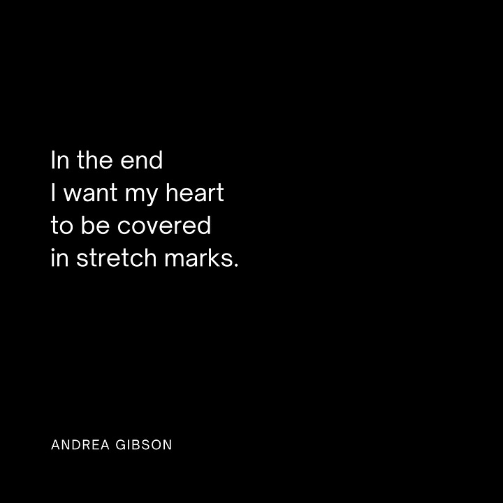 RIP Andrea Gibson :( true inspiration and visionary,,one of my favorite poets of all time, and got me through some incredibly tough times in my life when I was first coming out. Truly a force