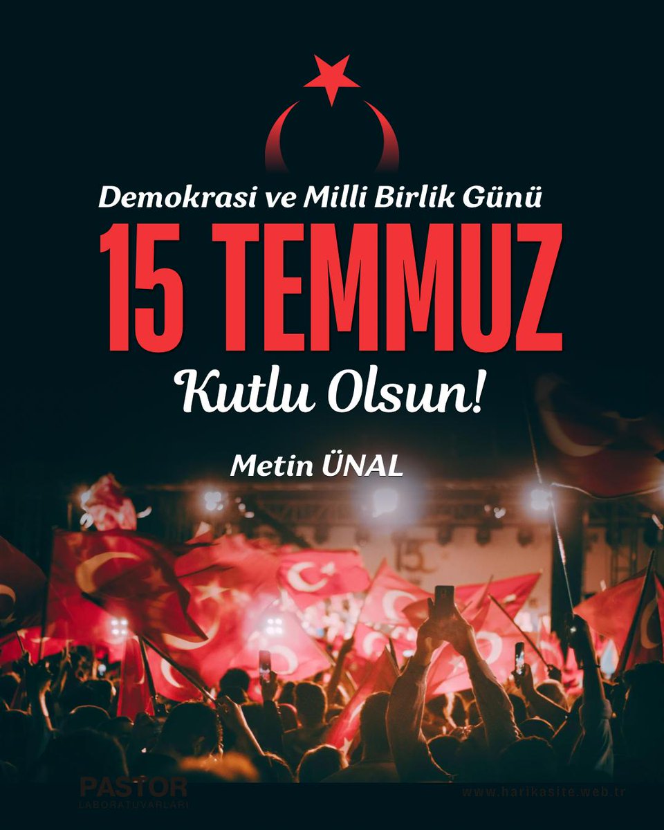Tarih, 15 Temmuz gecesini bir milletin destansı direnişi olarak yazacak.
O gece gövdesini siper eden her bir yürek, bu vatanın onurudur.
Aziz şehitlerimizi rahmetle, kahraman gazilerimizi minnetle anıyoruz.
Zaferin Adı Türkiye 🇹🇷