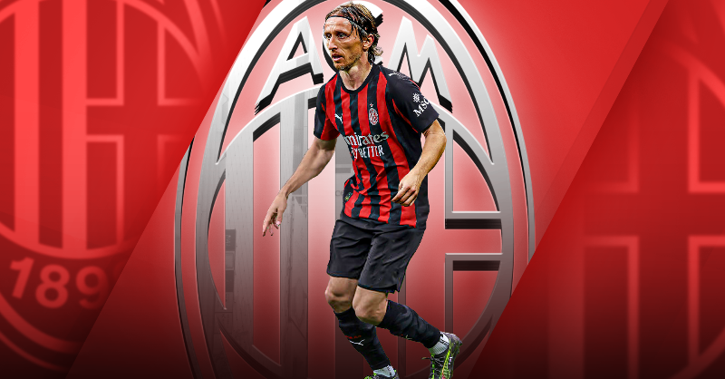 【いいねの数で割引します！5/9まで】 ACミラン MODRIĆ 14番 🔴⚫️ 39歳にしてセリエA初挑戦 🇮🇹 クロアチア代表MF #モドリッチ