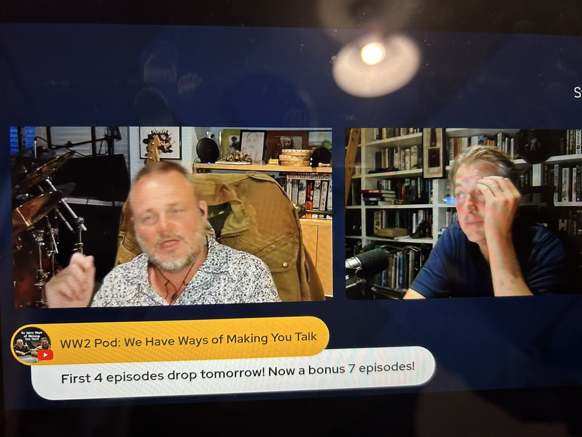 Another superb war waffling gander off topic down bizarre rabbit holes. Well done and thank you <a href="/almurray/">Al Murray 🇺🇦</a> <a href="/James1940/">James Holland</a> <a href="/WeHaveWaysPod/">WW2 Pod: We Have Ways of Making You Talk</a>