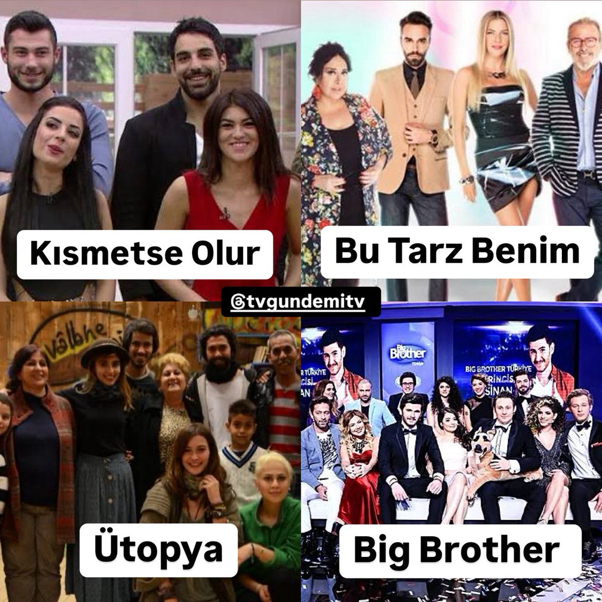 📍Bir döneme damgasını vurmuş reality showlardan favoriniz hangisi ?