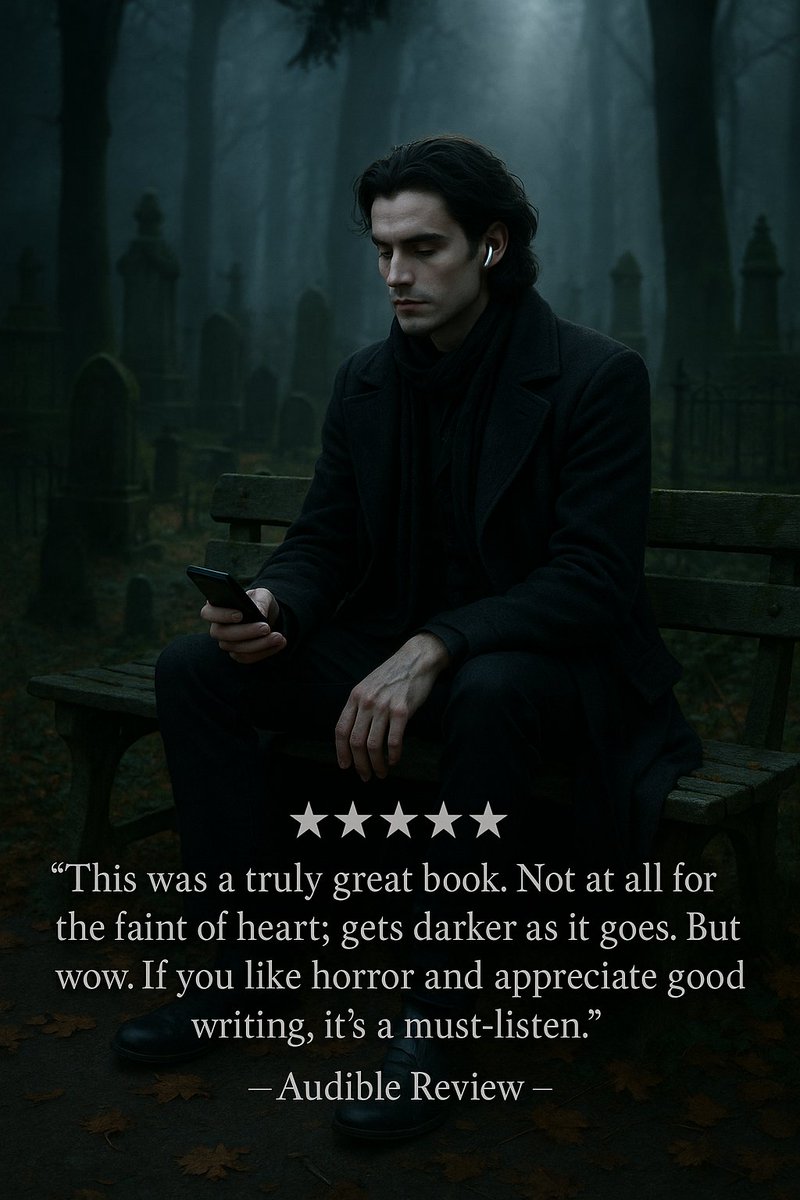 mac_kill_i_can's tweet image. ★★★★★
“This was a truly great book. Not at all for the faint of heart; gets darker as it goes. But wow. If you like horror and appreciate good writing, it's a must-listen.”
~ Audible Review ~
👉 audible.com/pd/B01GGPL08S
#HorrorAudiobook #AudibleHorror #IndieHorror