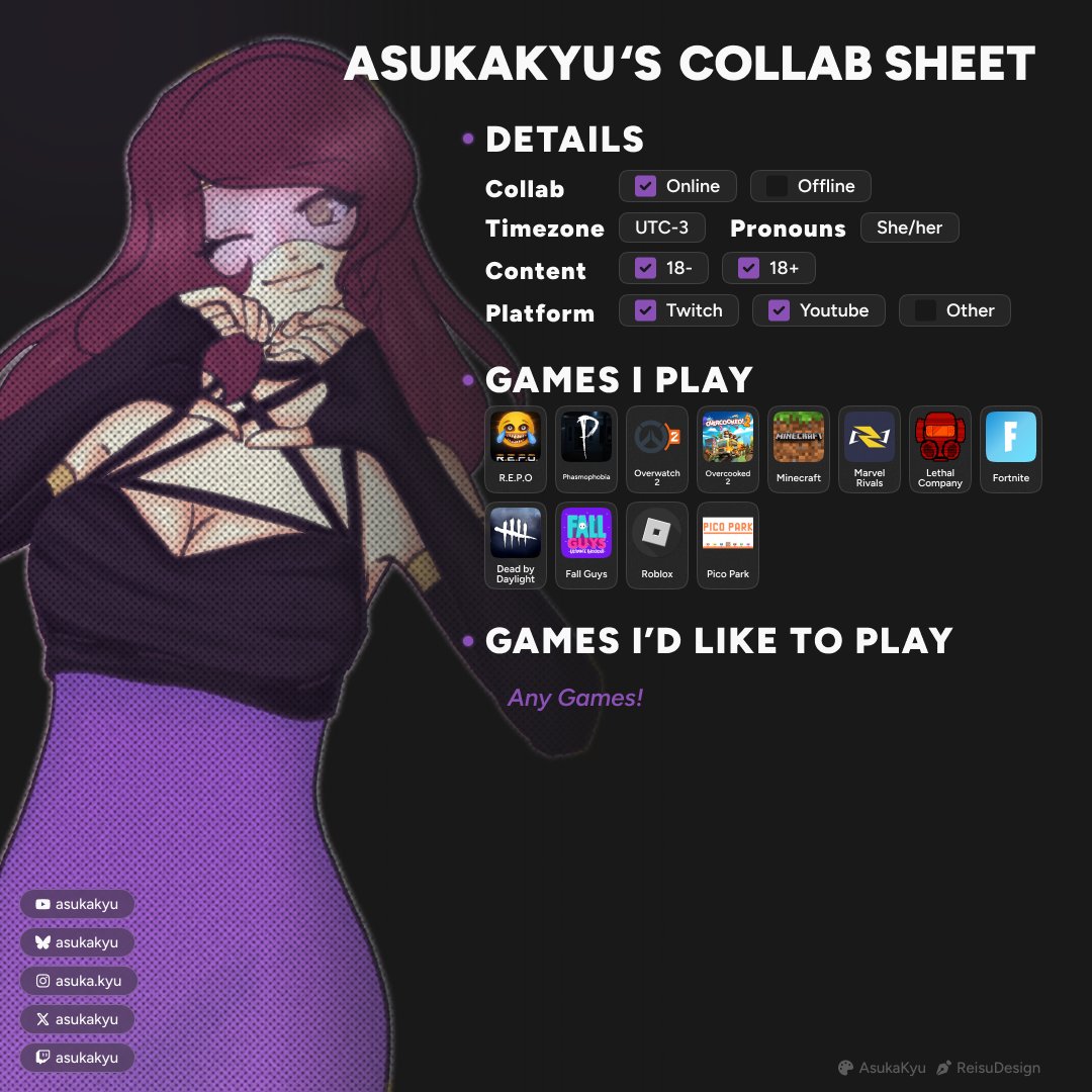 BUSCO COLLABS!

Quisiera relacionarme con más creadores jugando cosas o haciendo actividades <3

(lo de 18 más que nada lo puse así porque si puede que diga groserías o TAL VEZ se toquen temas no tan tan ni muy muy)