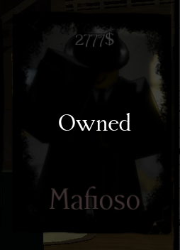 they delete my mafioso skin and now its 2777😭