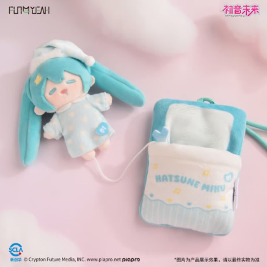 DailyNegitoro's tweet image. Day 342: Sweet dream Series plush card holders :3 (🎤) #初音ミク #巡音ルカ #ネギトロ #mikuluka #VOCALOID