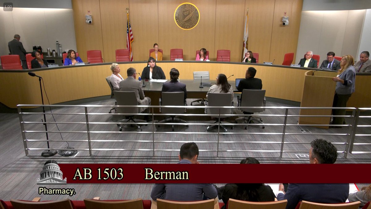 📸 Dr. Richard Dang, CPhA Past-President, delivered powerful testimony at today’s Senate B&amp;P hearing on #AB1503. His message: pharmacists deserve a standard of care that reflects their training &amp; responsibility.
🎙️👏 Thank you, Dr. Dang! #PharmacyForward #CPhA