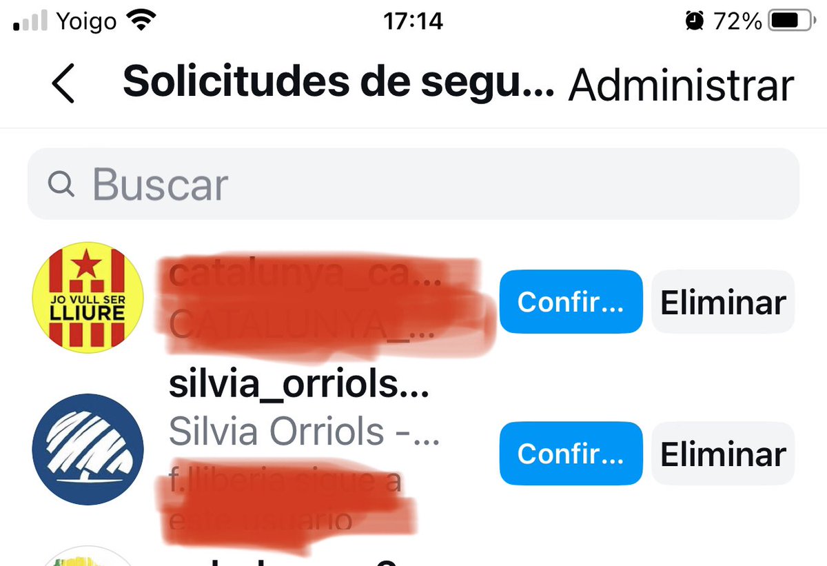 Anna_Republica's tweet image. Exemple de la propaganda barata: Aquest matí llegeixo el tuit d la d Ripoll treient paquet pq té 1000.000 seguidors a l’Insta. Fa uns mesos em va demanar seguiment (ni boja l’accepto) i un temps després, molta gent del meu entorn tb va rebre la sol·licitud. #Falsa